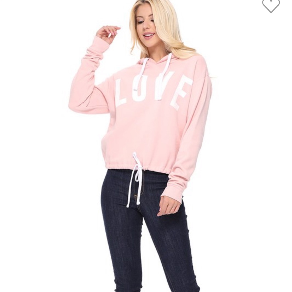 Double drawstring hoodie
